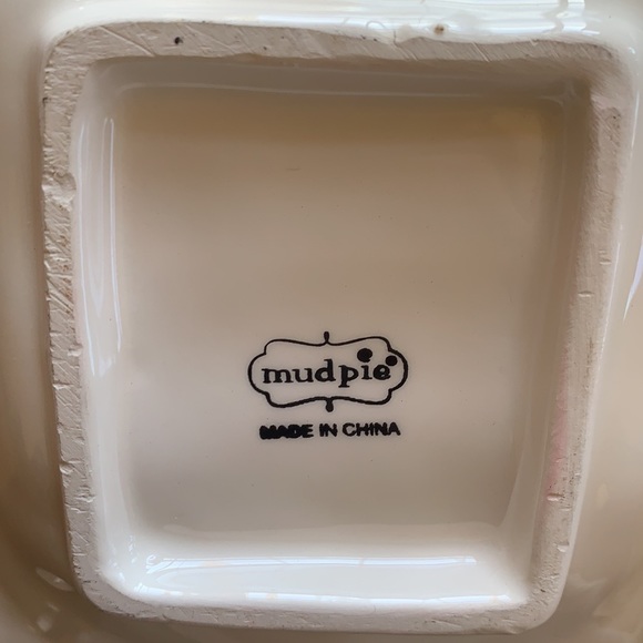 Mud Pie Old St Nick Collection Santa with button nose Double Server 🎄 - Picture 4 of 5